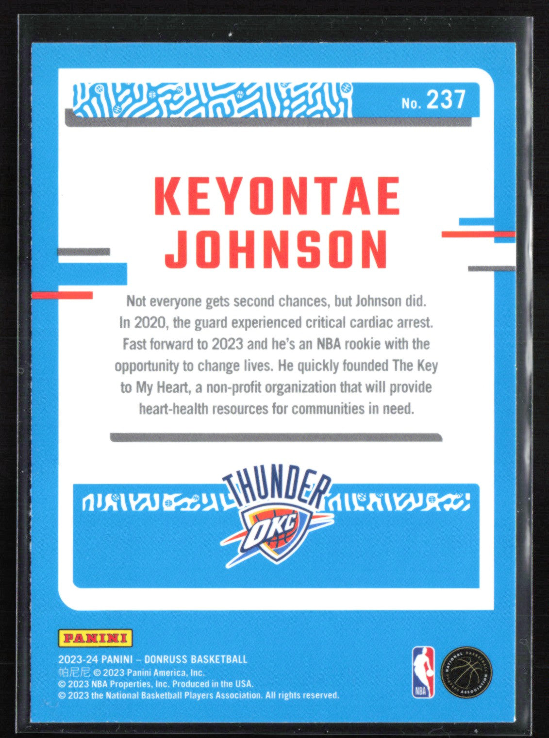 Keyontae Johnson RC Red