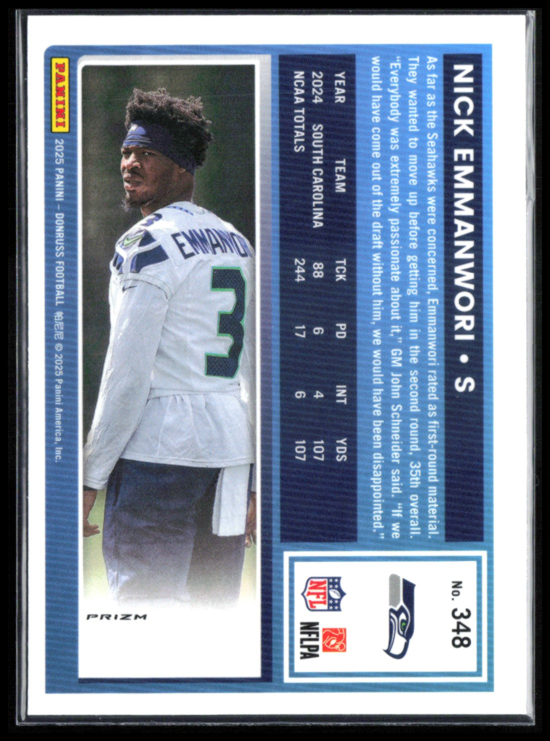 Nick Emmanwori RC Pink Prizm
