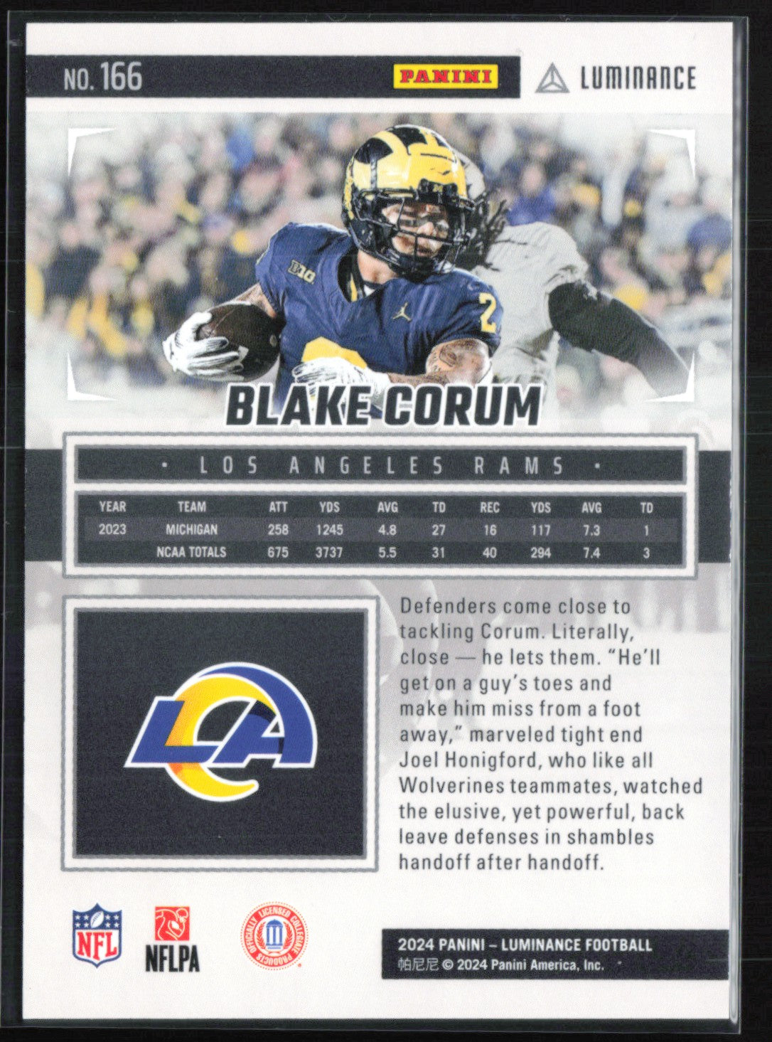 Blake Corum RC /299