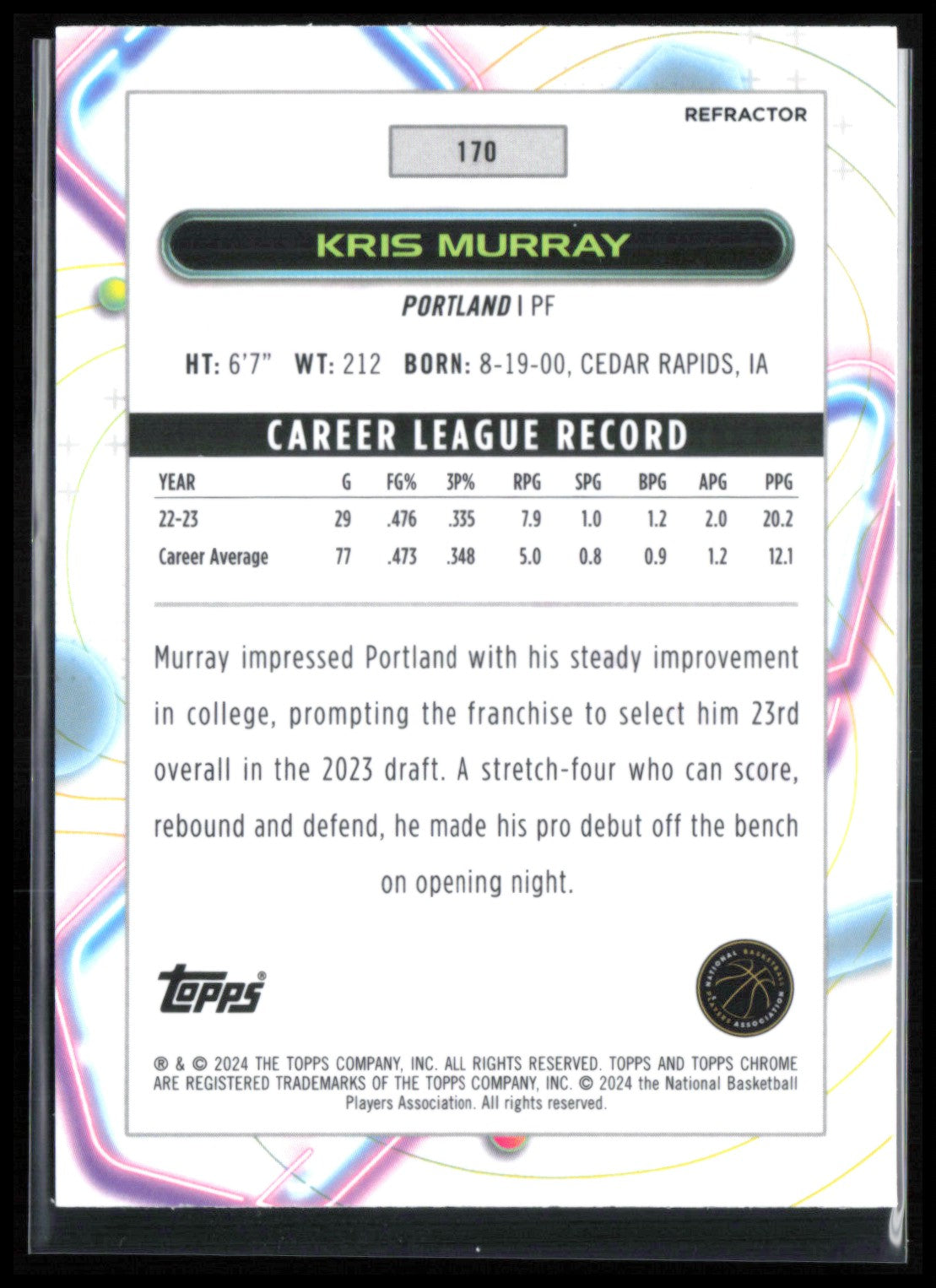 Kris Murray RC Refractor
