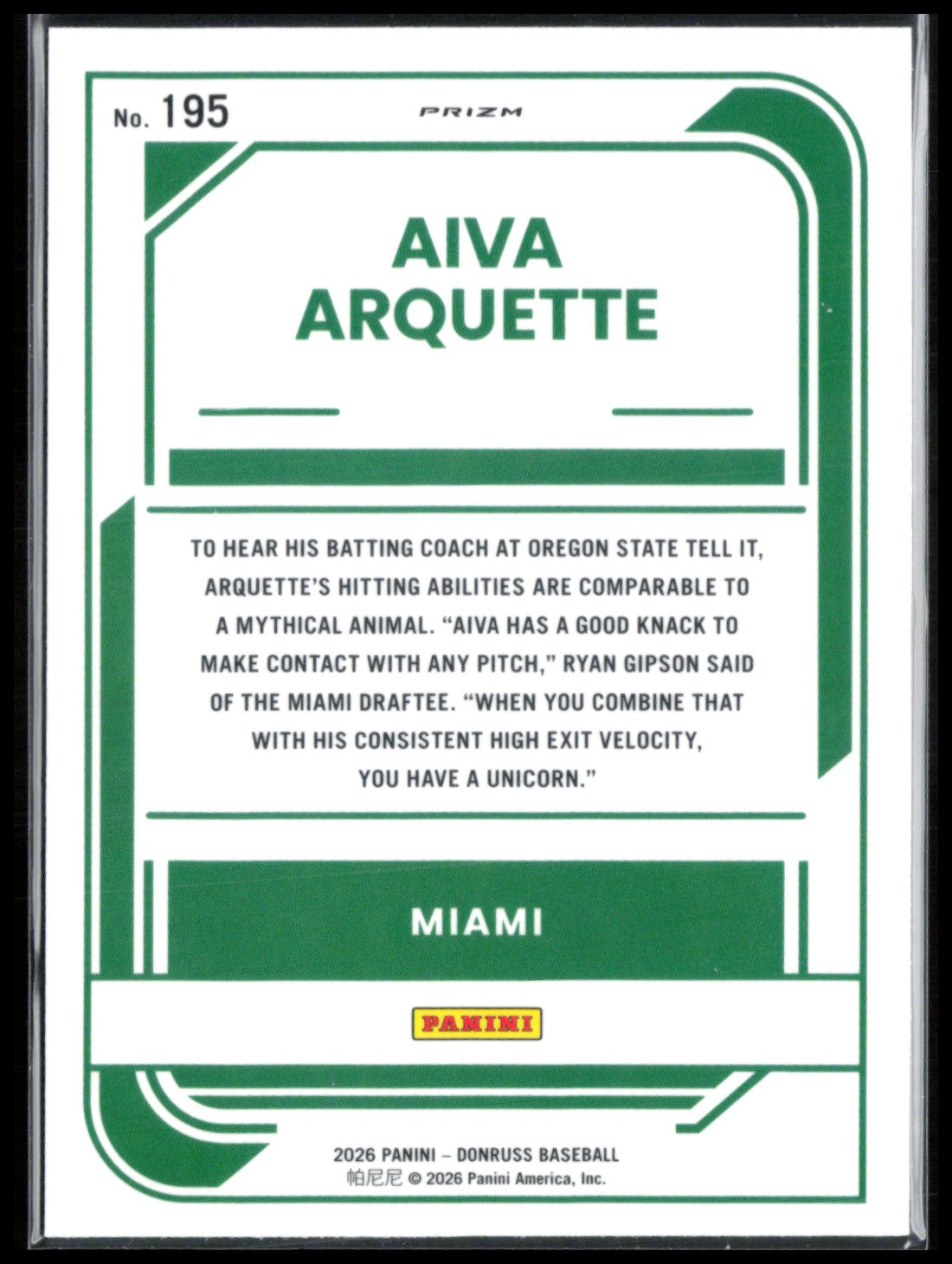 Aiva Arquette Rated Prospect Orange Lazer