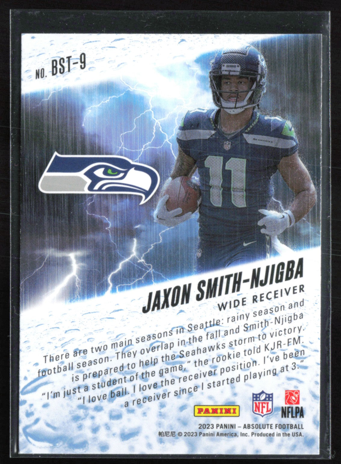 Jaxon Smith-Njigba RC By Storm