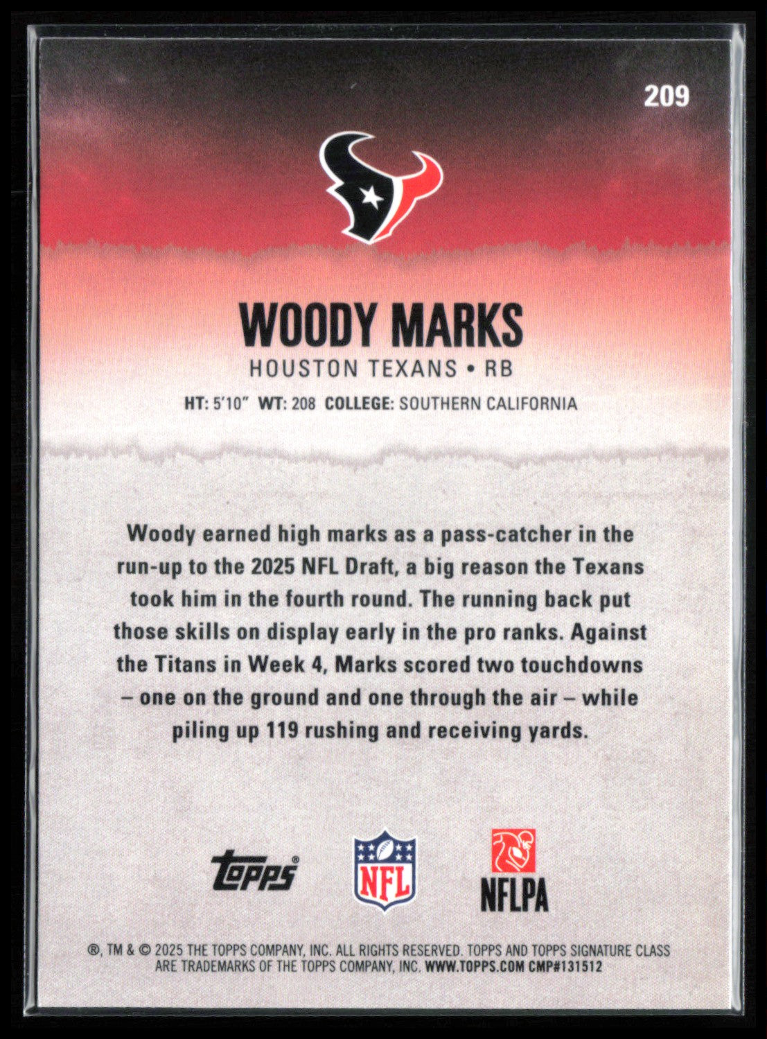 Woody Marks RC Yellow