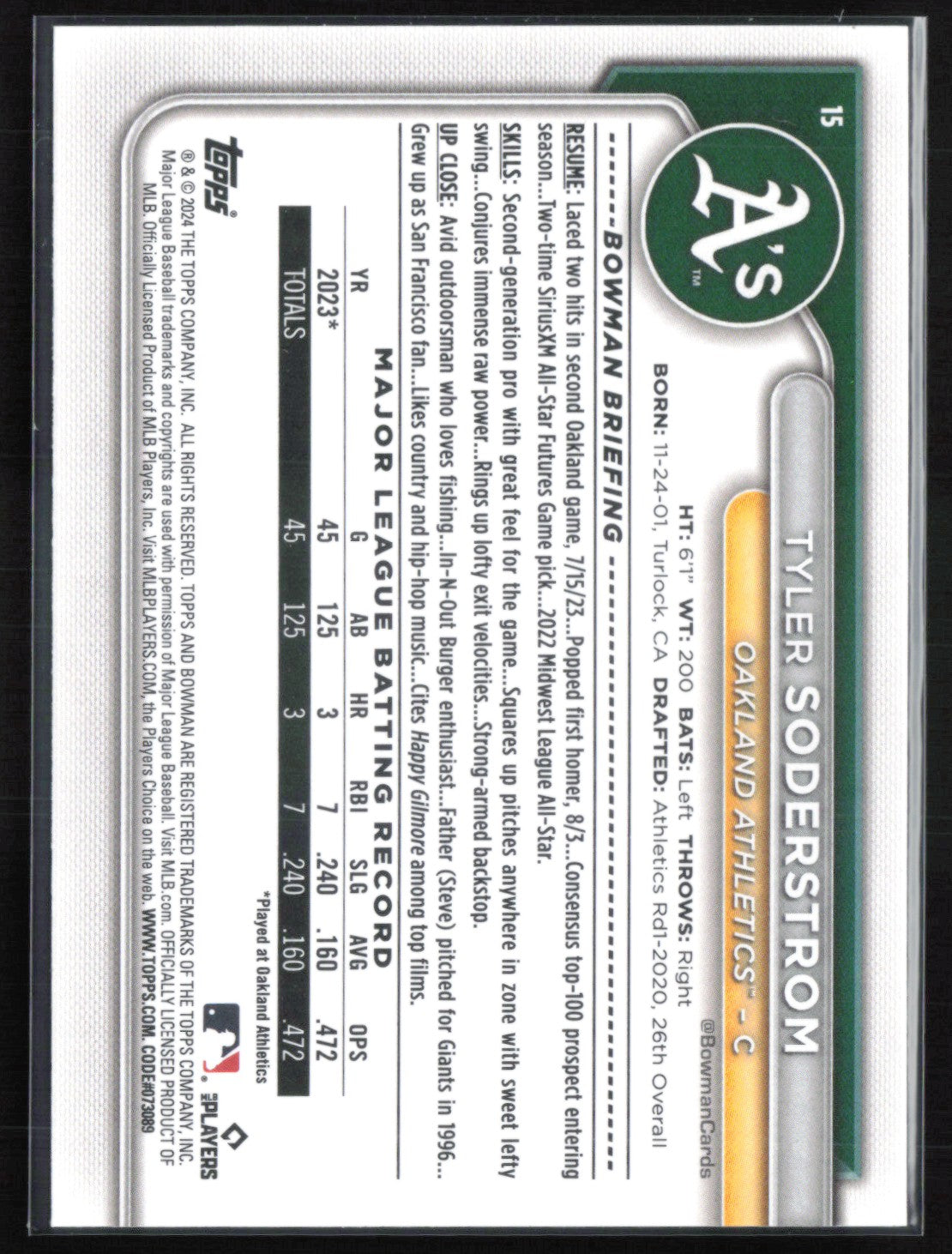 Tyler Soderstrom RC