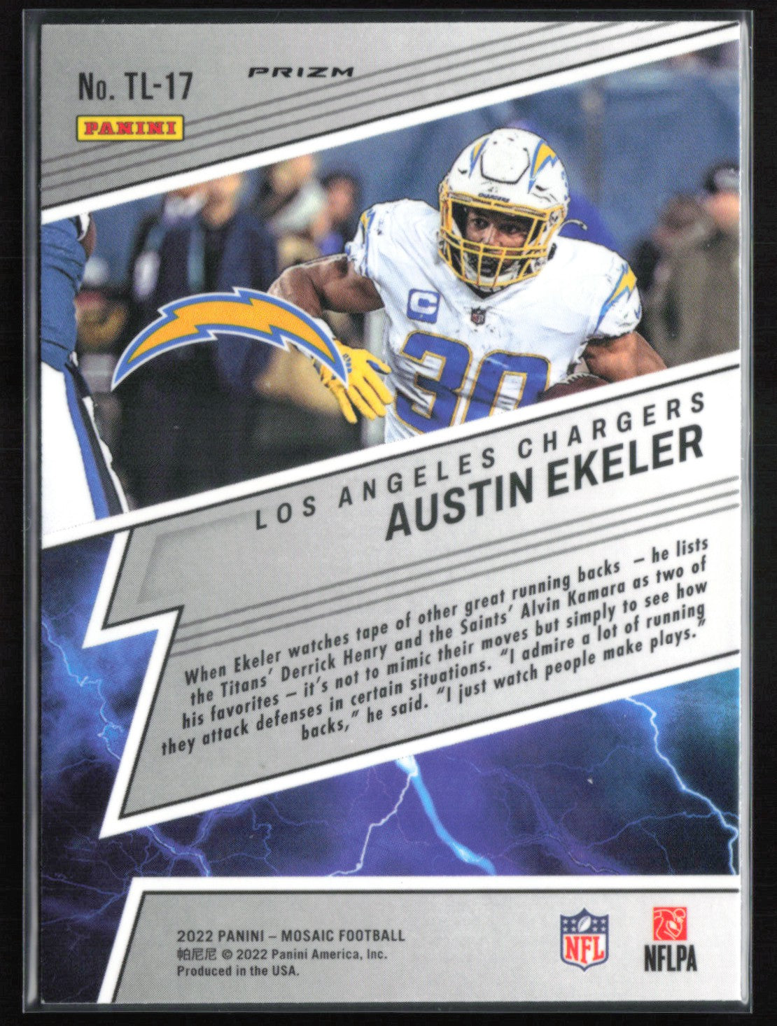 Austin Ekeler Mosaic Prizm