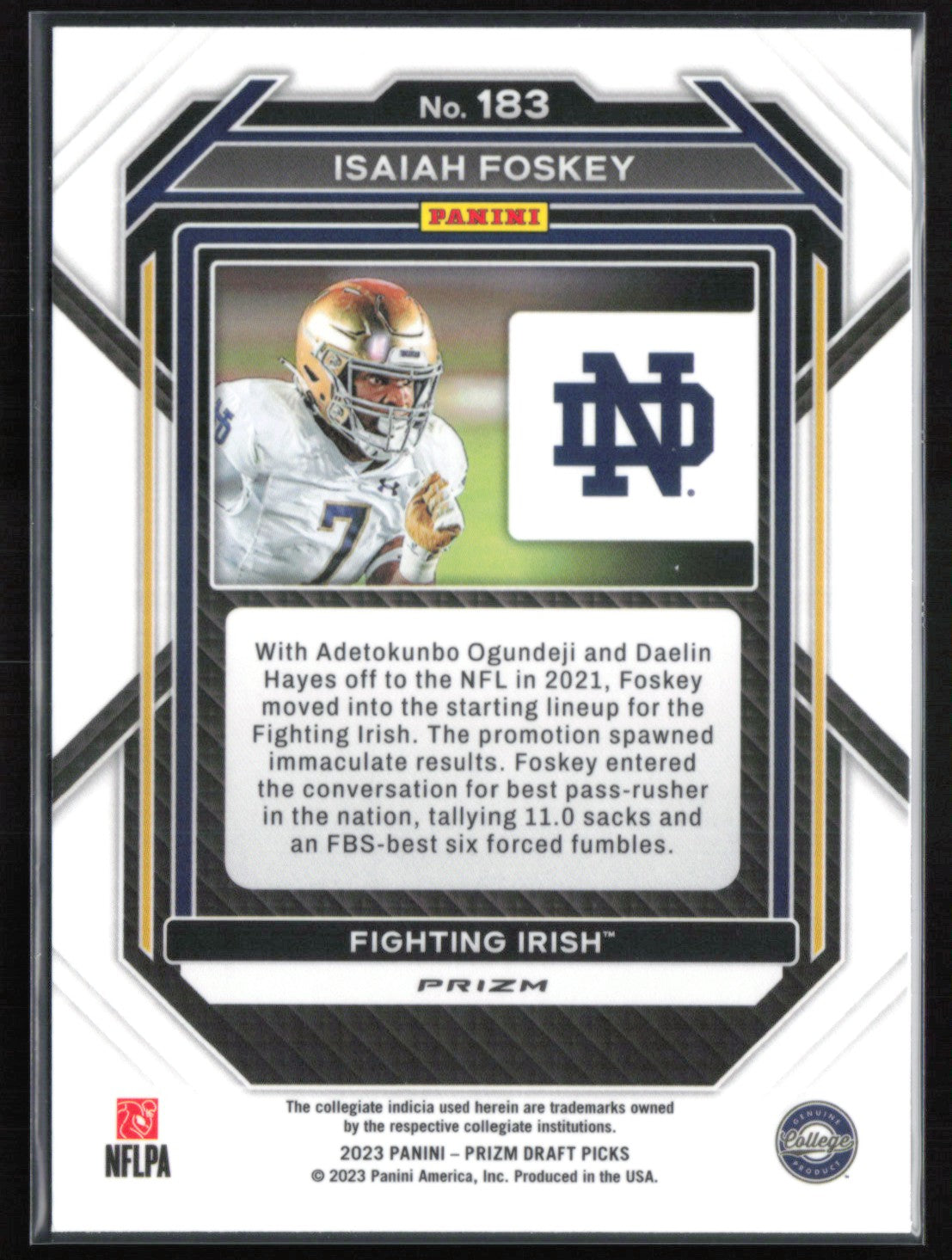 Isaiah Foskey RC Green