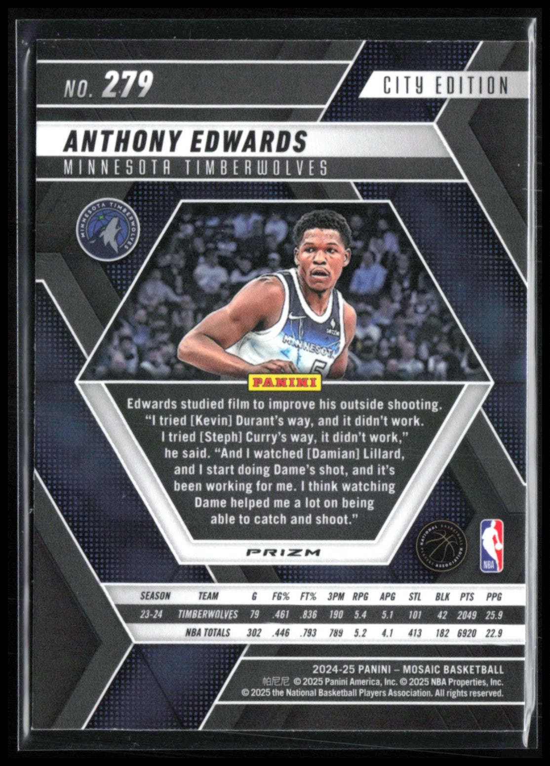 Anthony Edwards Green Mosaic