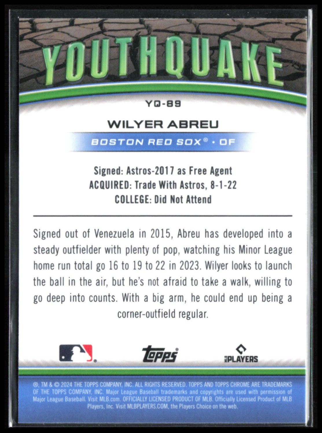 Wilyer Abreu RC
