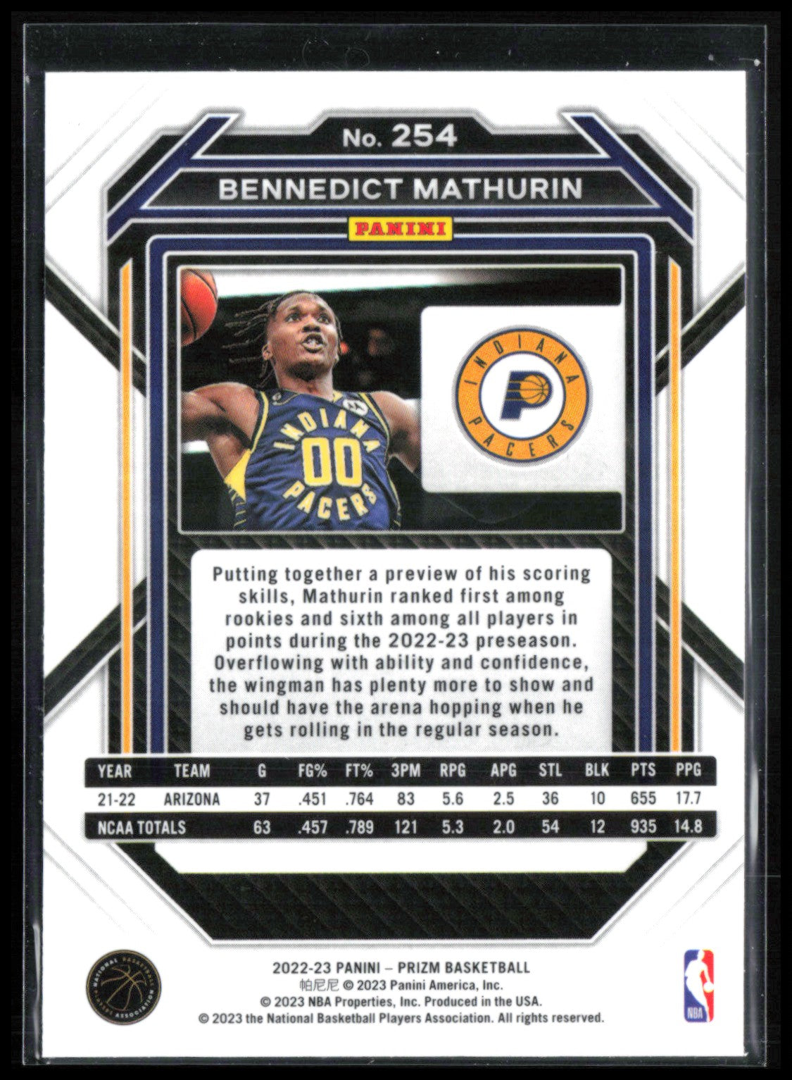 Bennedict Mathurin RC