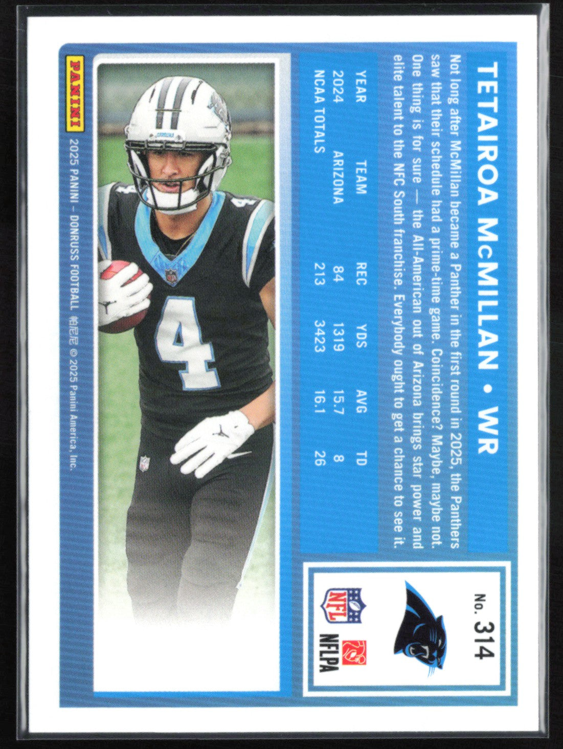 Tetairoa McMillan RC