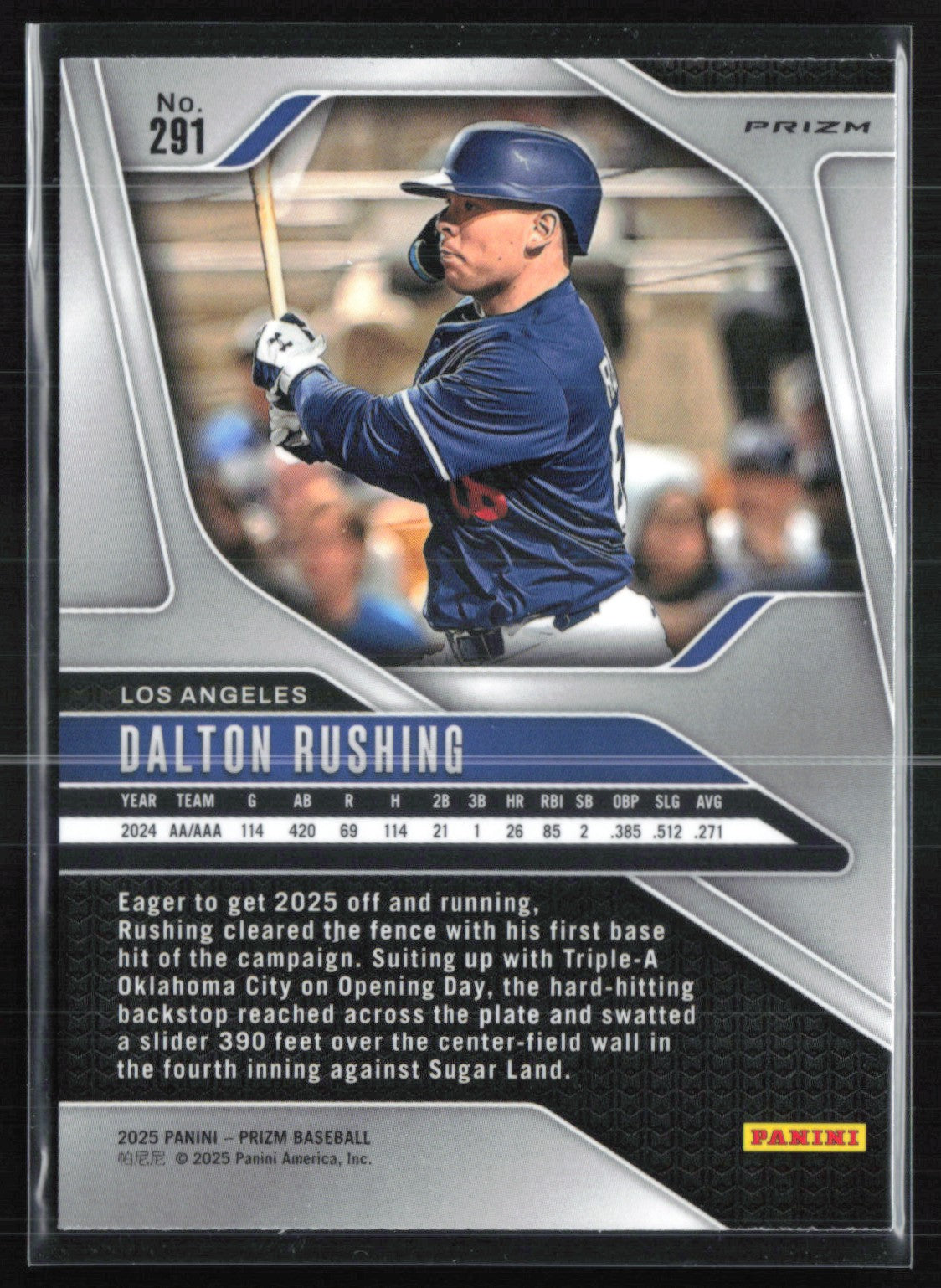 Dalton Rushing RC Silver