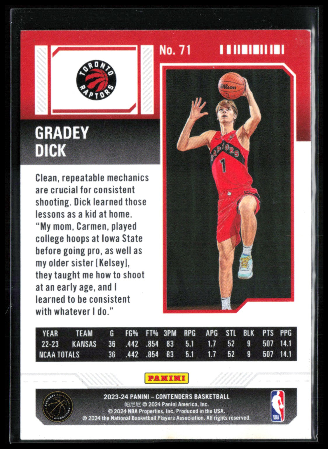 Gradey Dick RC