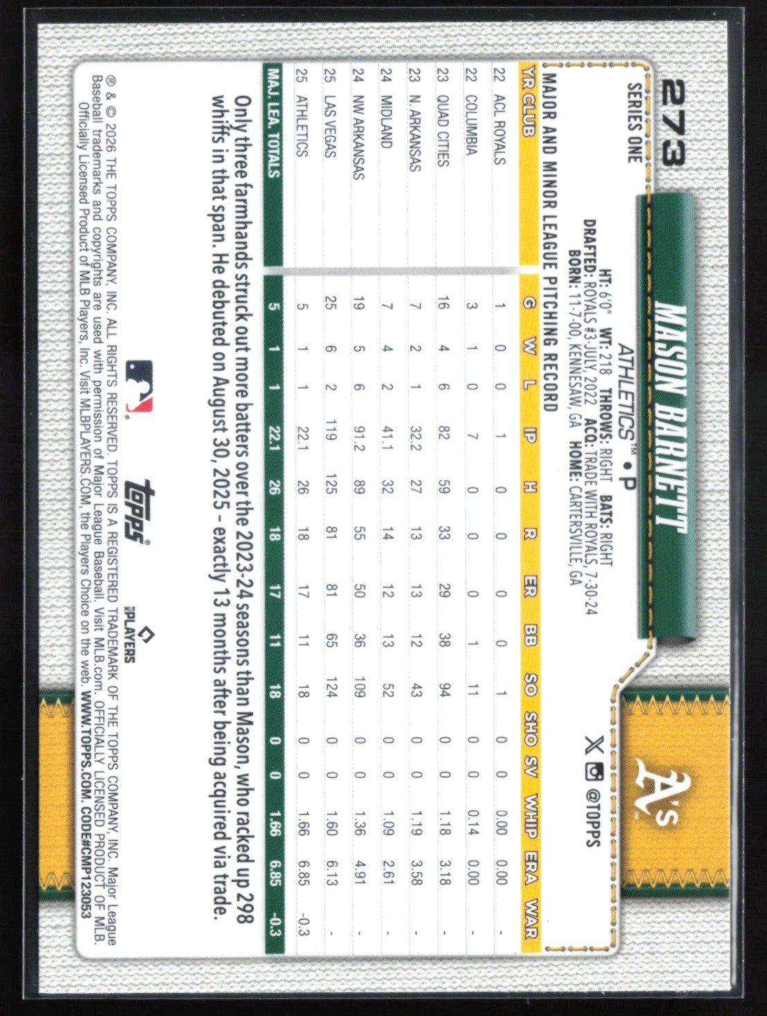 Mason Barnett RC Rainbow Foil