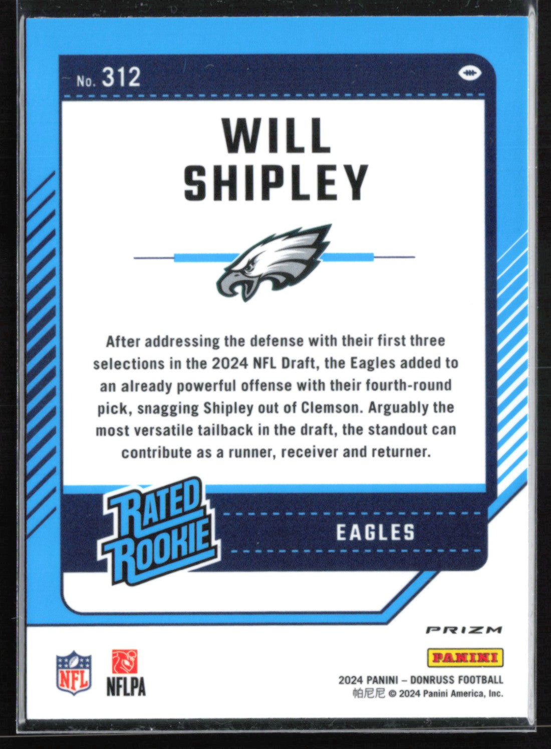 Will Shipley RC Red Wave