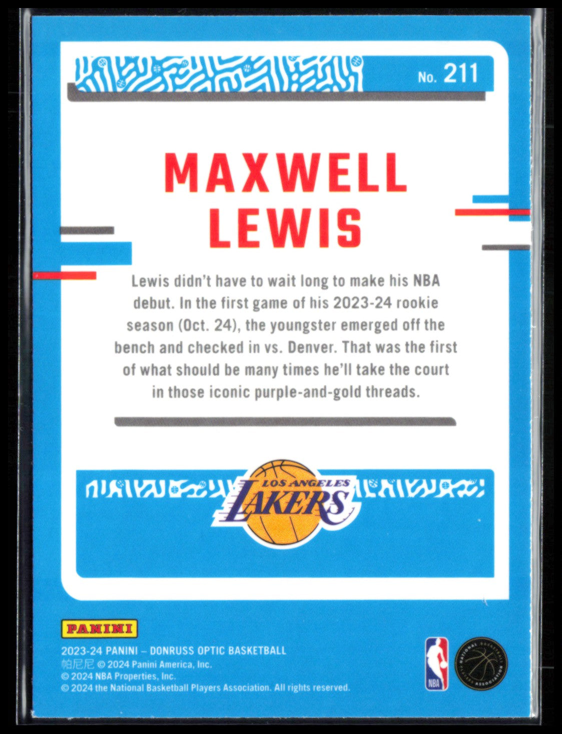 Maxwell Lewis RC