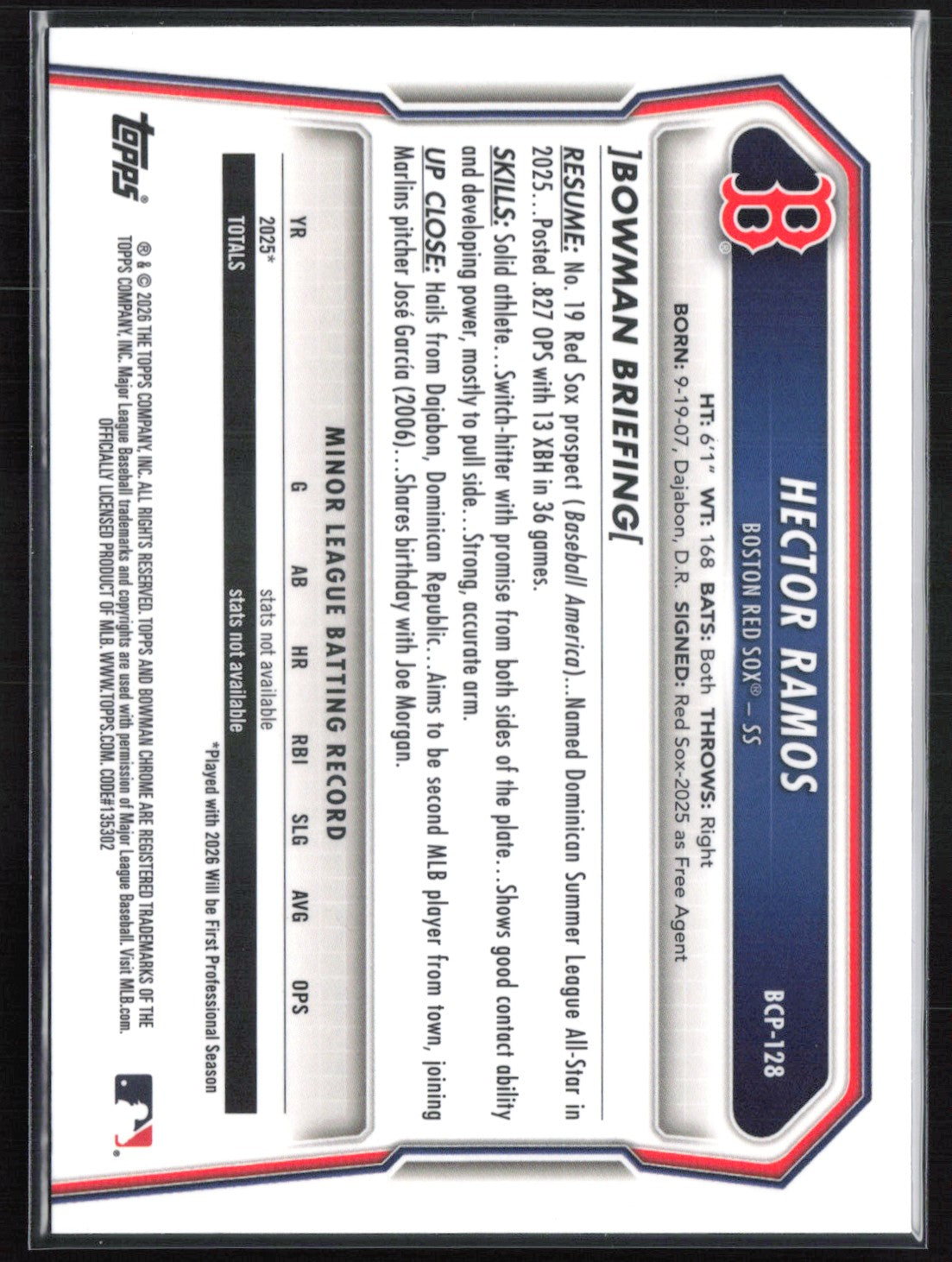Hector Ramos 1st Bowman