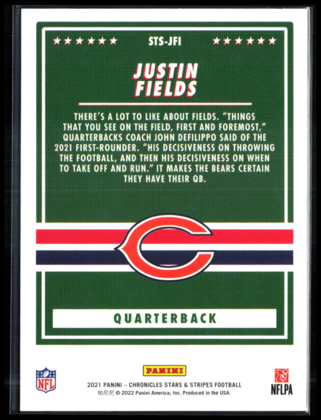 Justin Fields RC