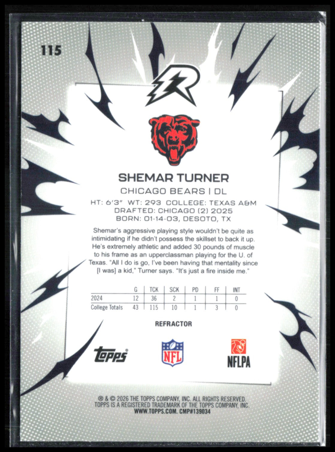 Shemar Turner RC Refractor