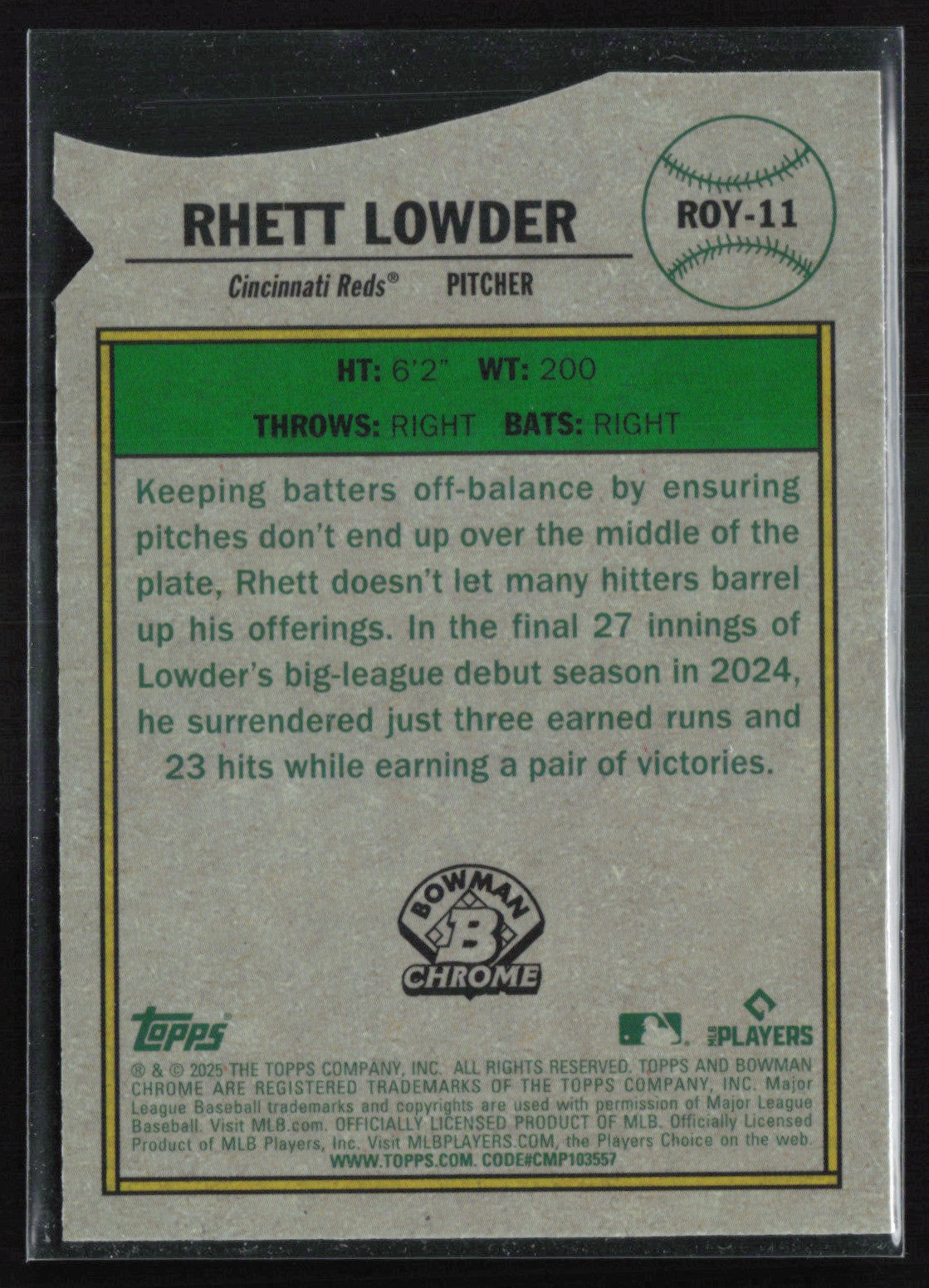 Rhett Lowder RC Mojo Die-Cut