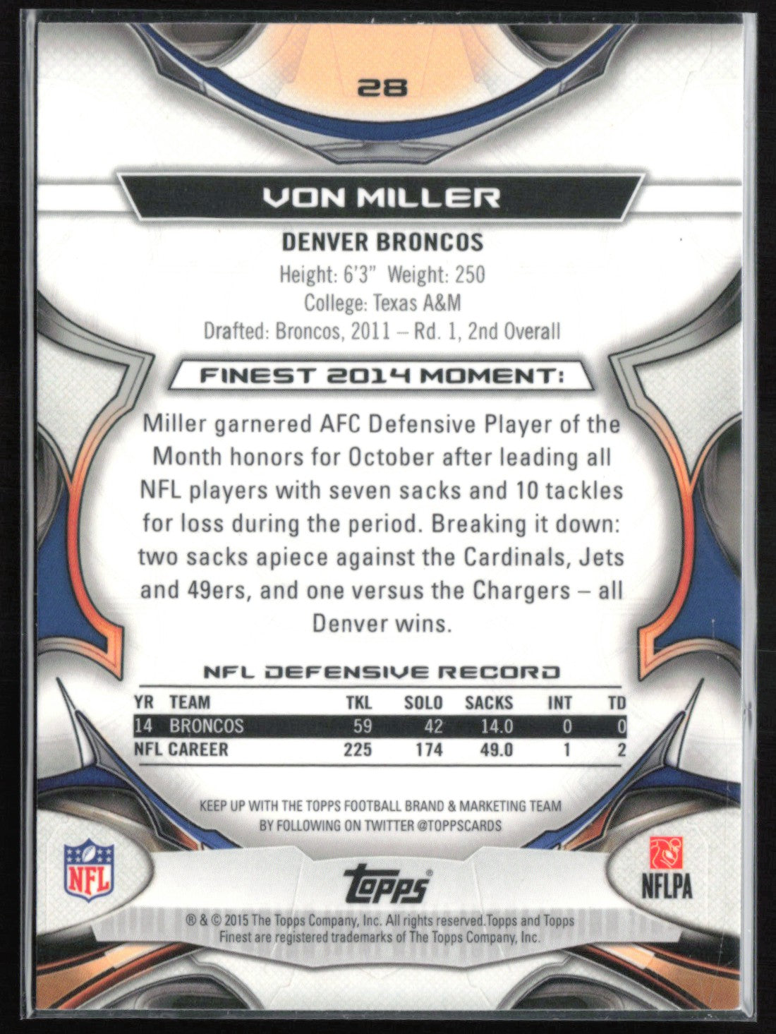 Von Miller X-Fractor