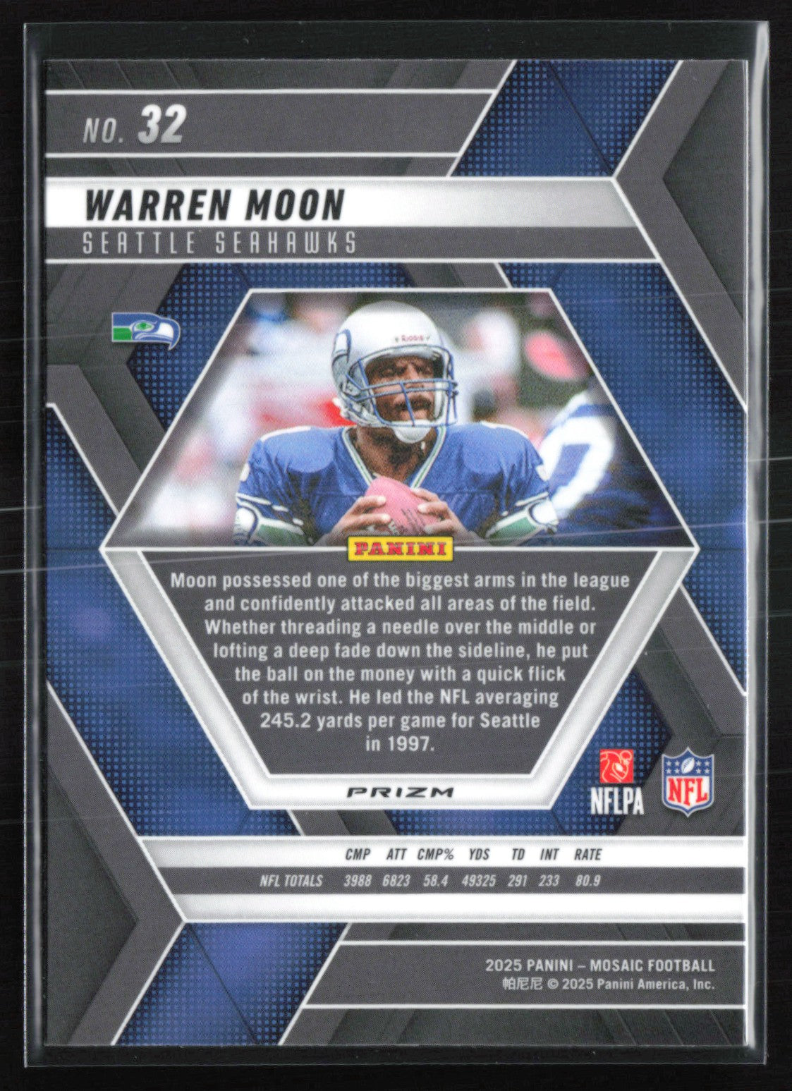 Warren Moon Green Mosaic