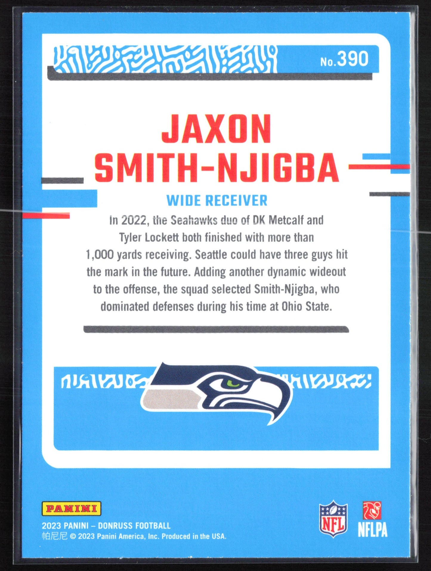 Jaxon Smith-Njigba RC Rated Rookie