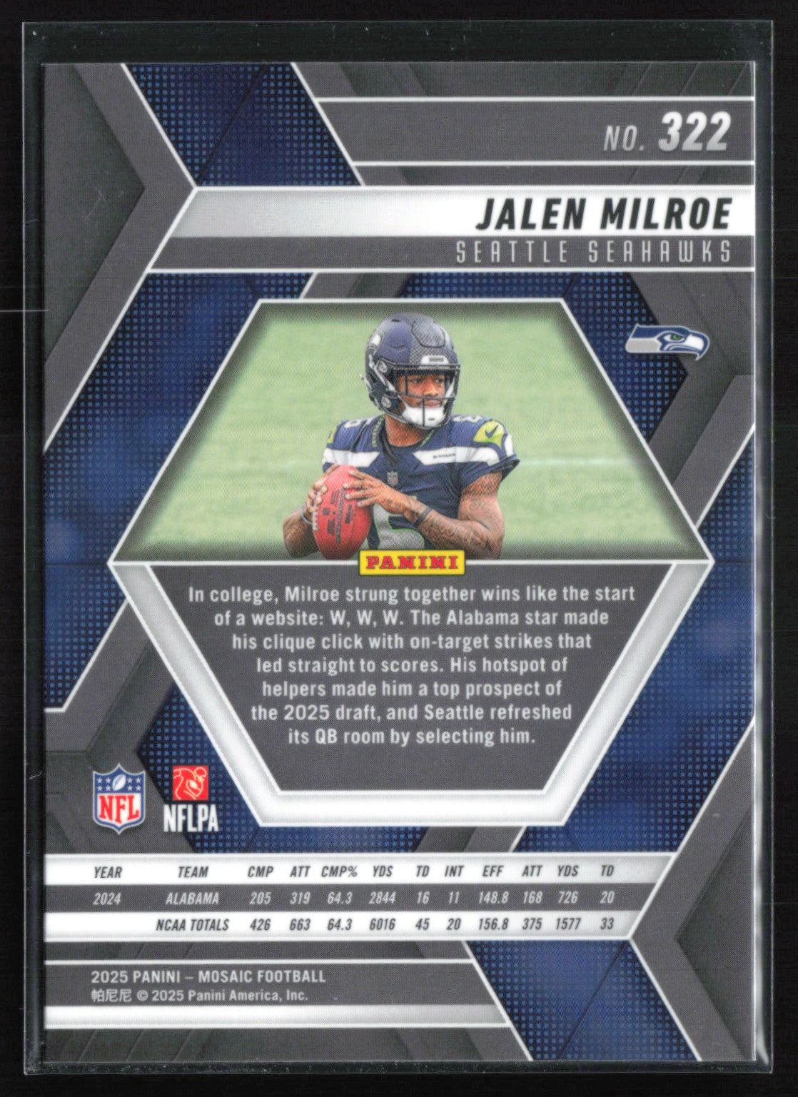 Jalen Milroe RC