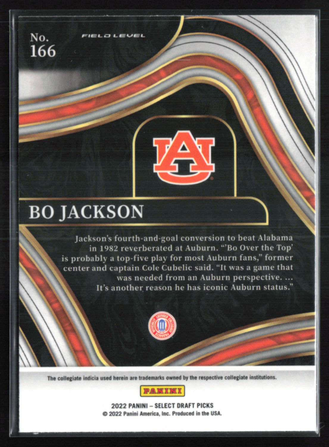 Bo Jackson Field Level