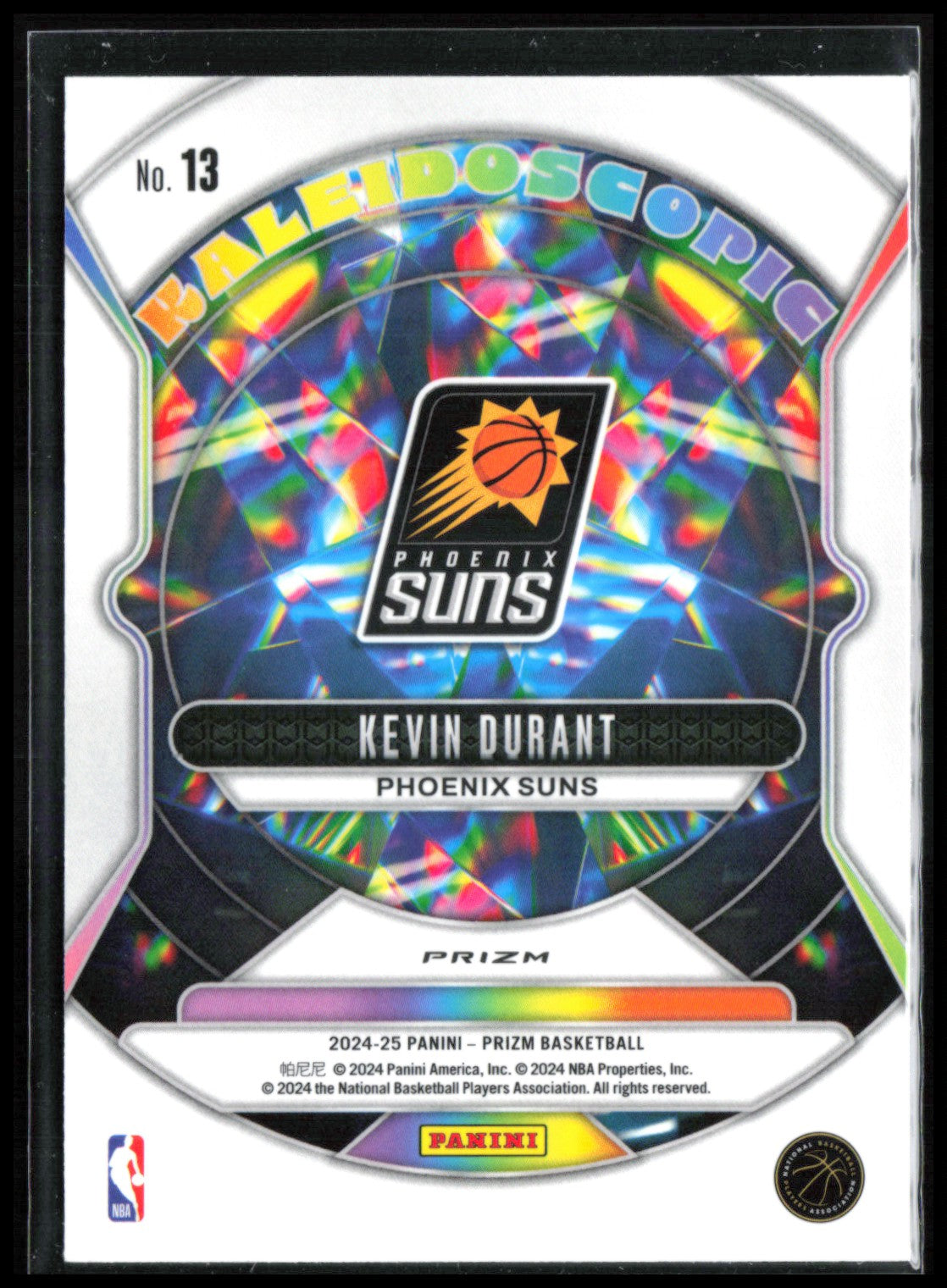 Kevin Durant Kaleidoscopic Fast Break