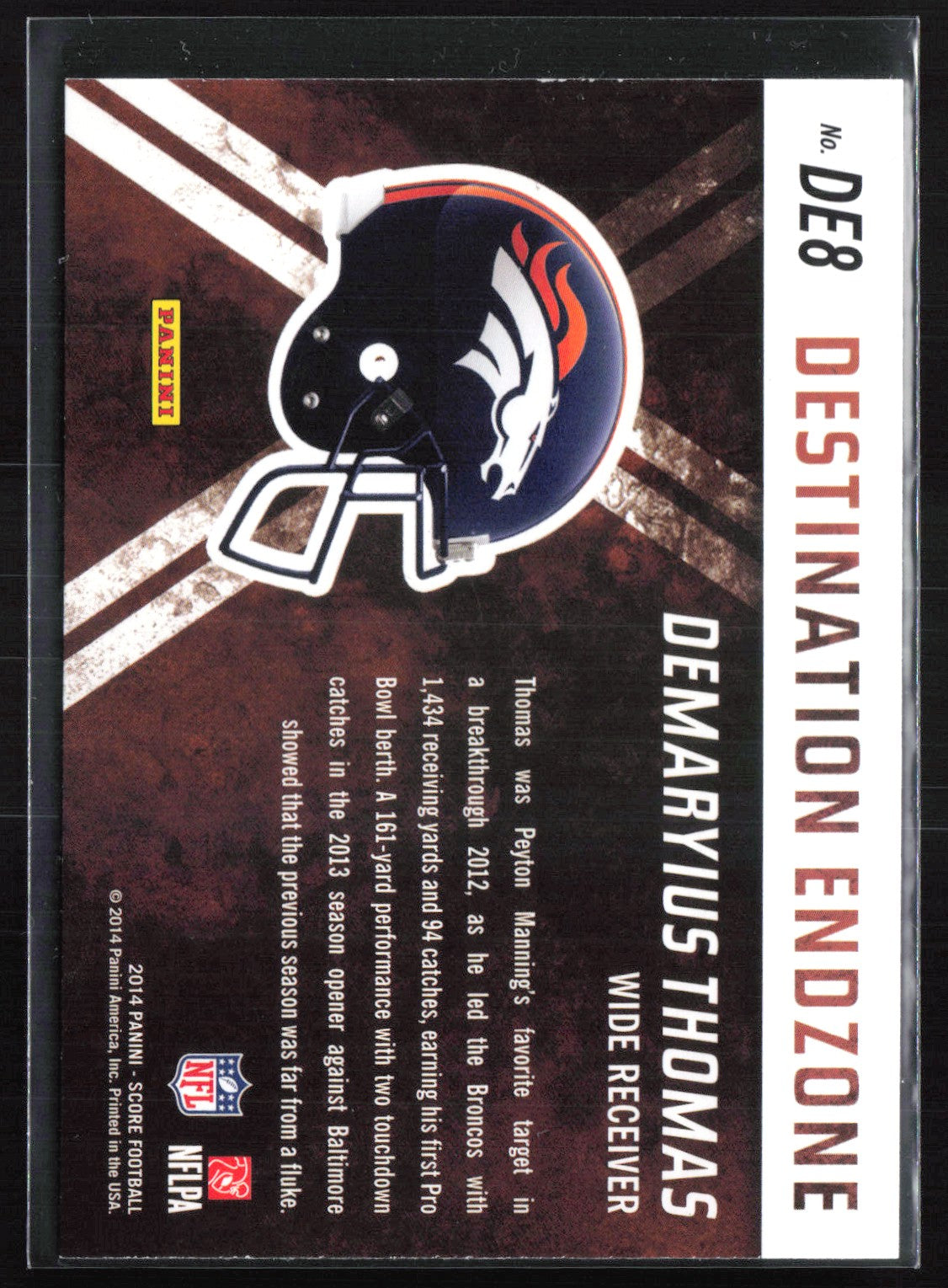 Demaryius Thomas End Zone