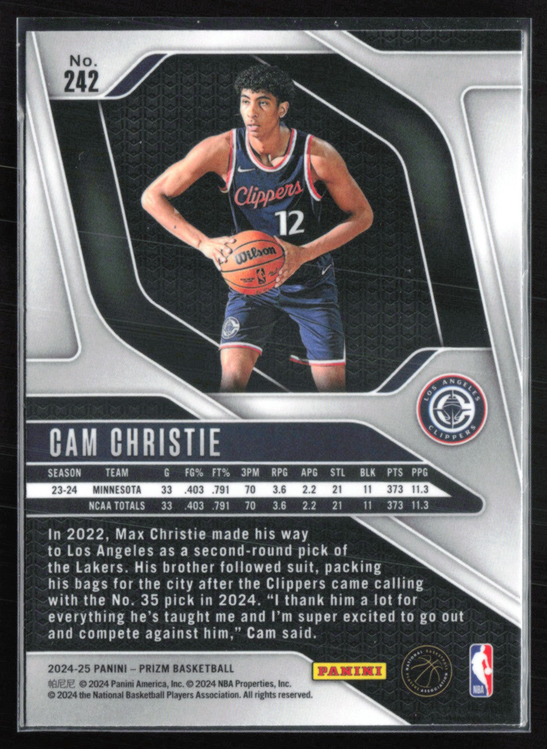 Cam Christie RC
