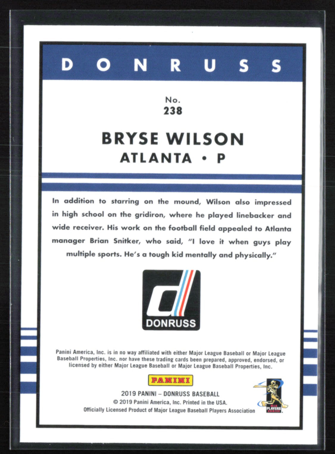 Bryse Wilson RC