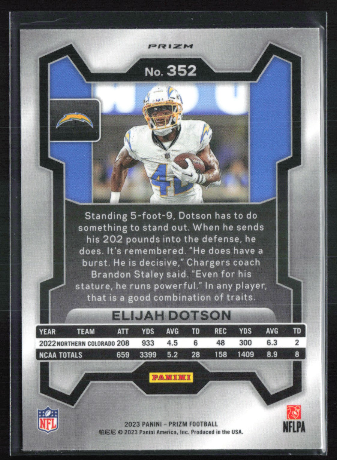 Elijah Dotson RC Orange Laser