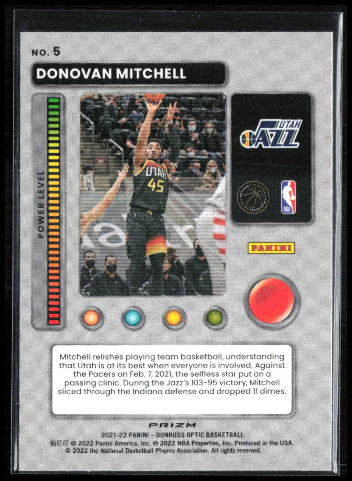 Donovan Mitchell Purple Holo