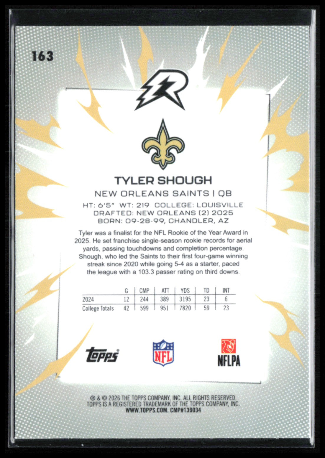 Tyler Shough RC
