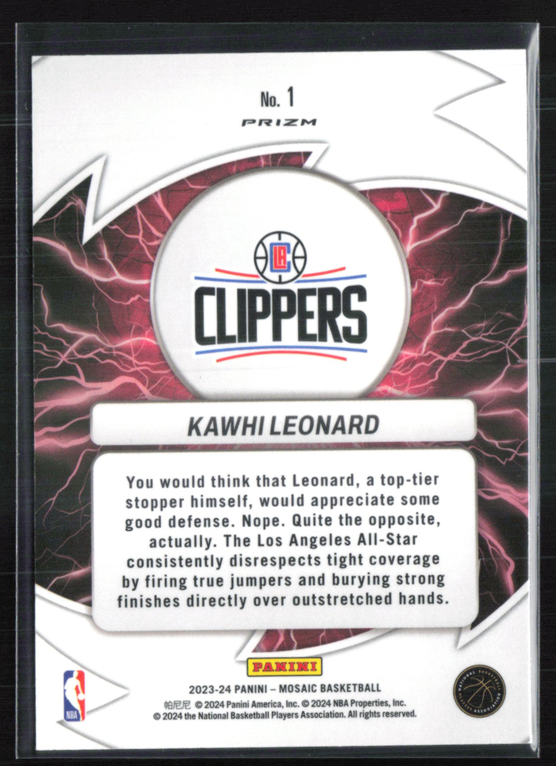 Kawhi Leonard Green Mosaic