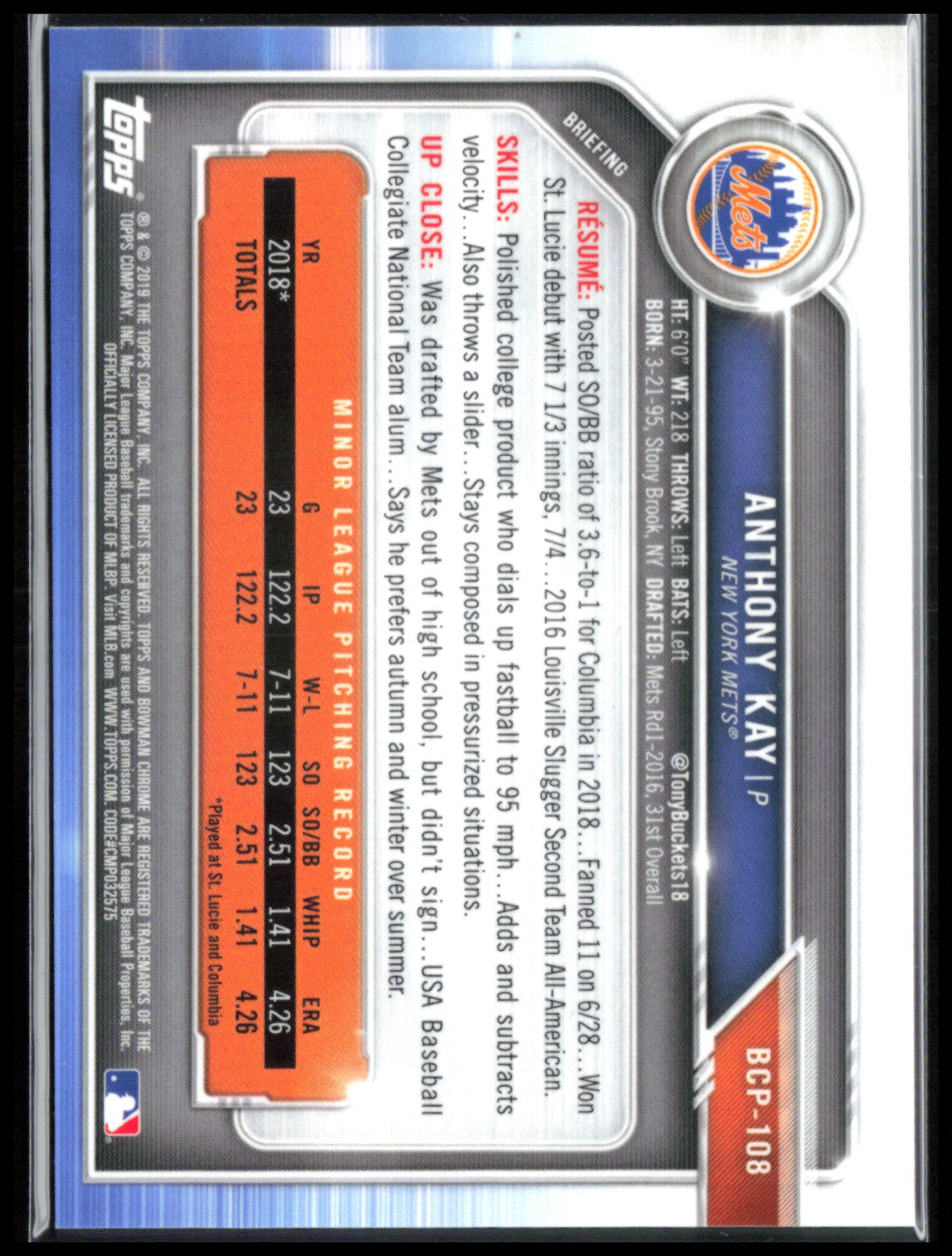 Anthony Kay Blue Shimmer /150