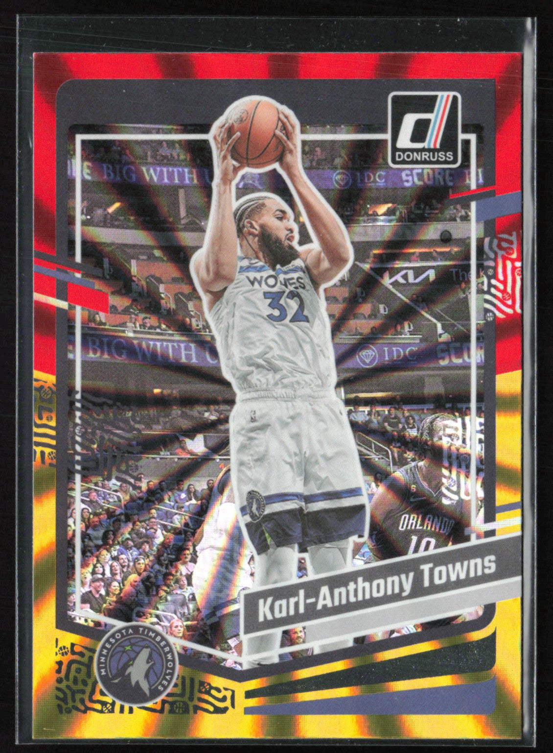 Karl-Anthony Towns Red Yellow Laser