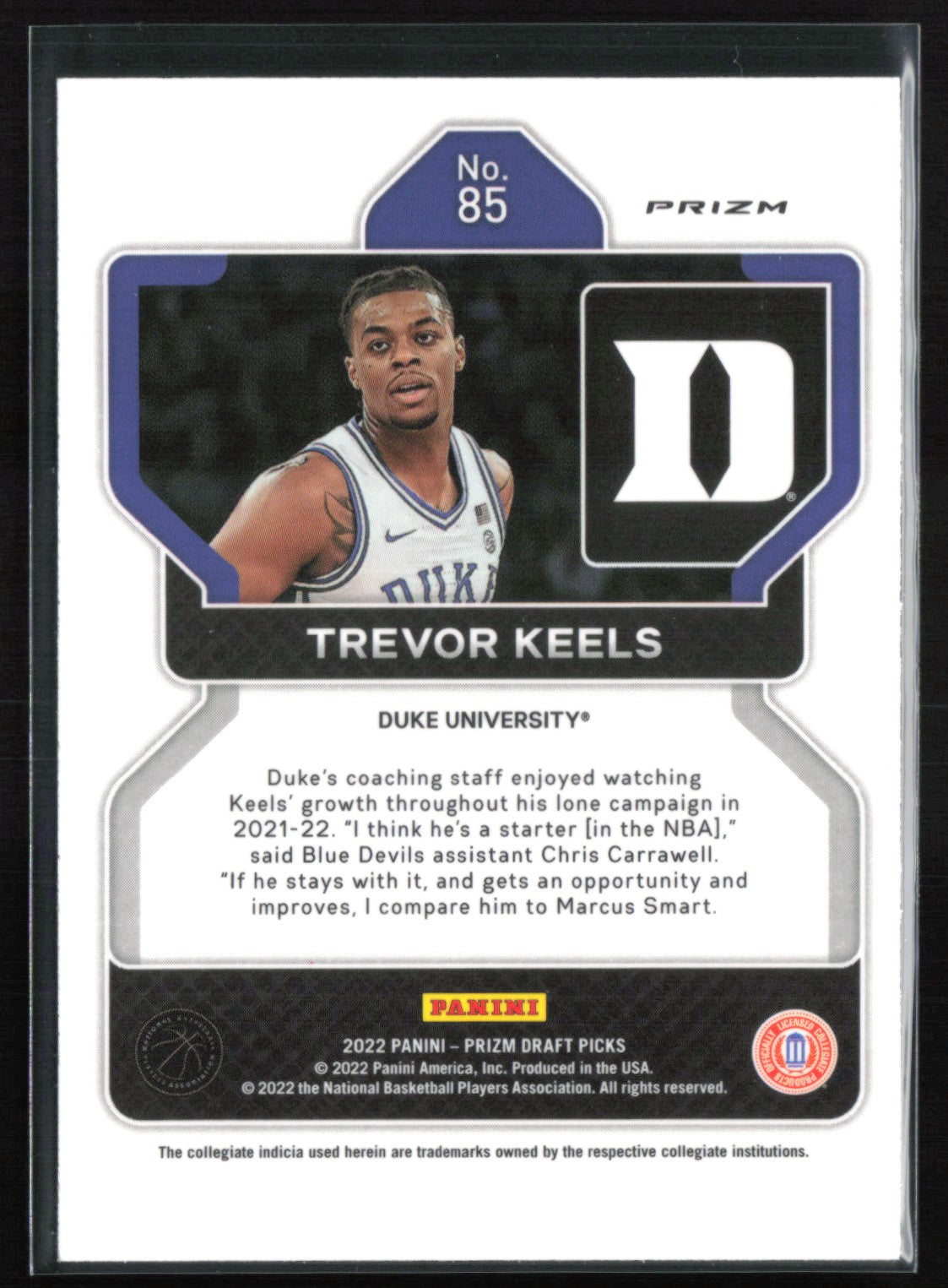 Trevor Keels RC Silver