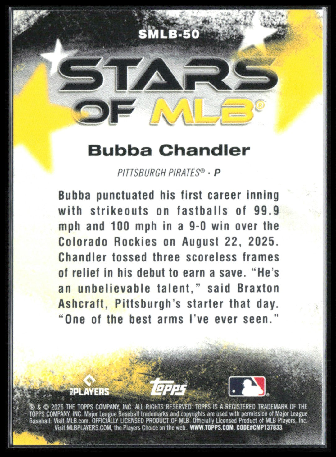 Bubba Chandler RC