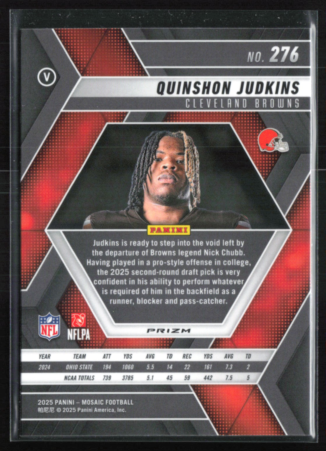 Quinshon Judkins RC Purple Scope