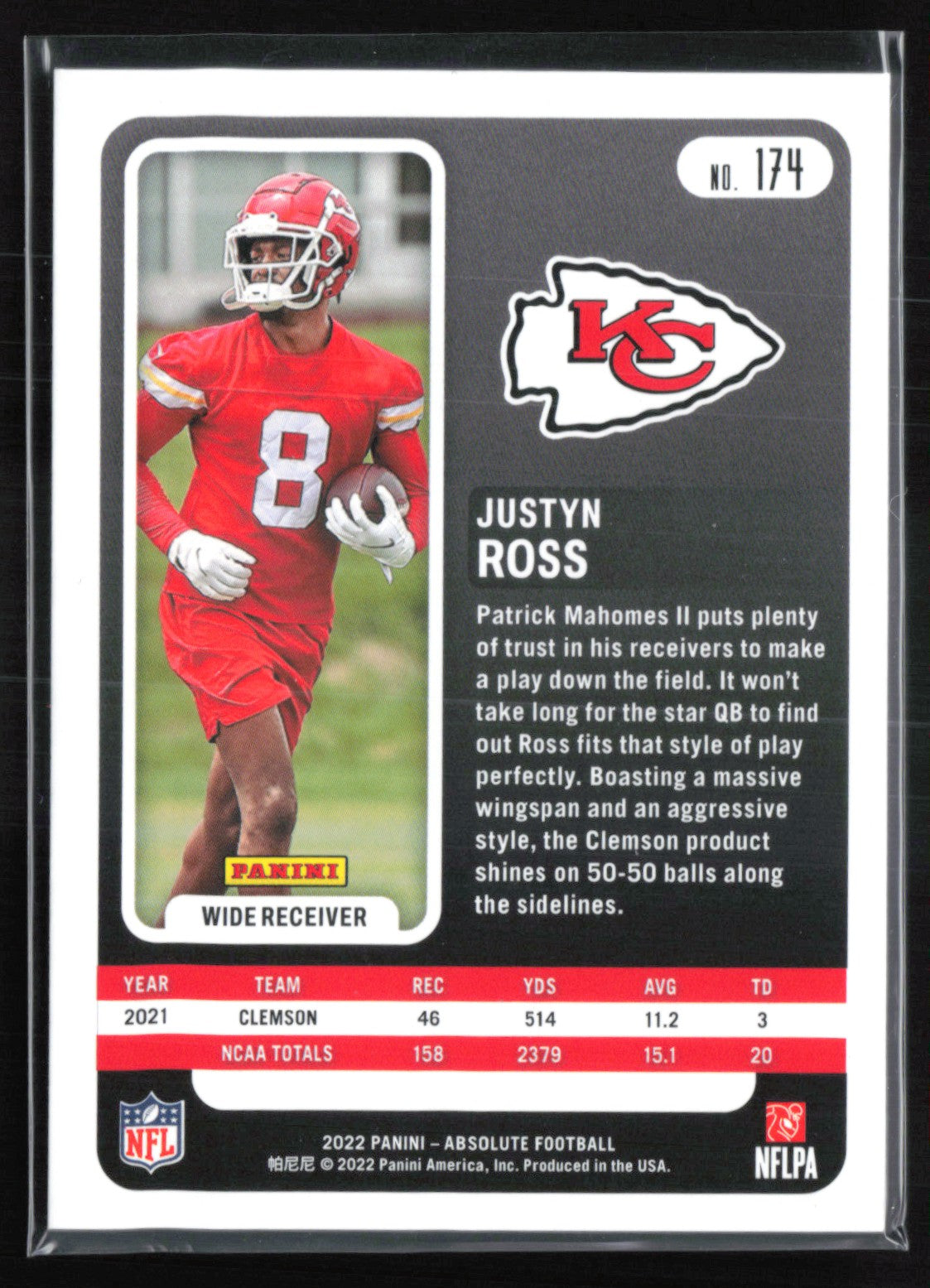 Justyn Ross RC Green /25