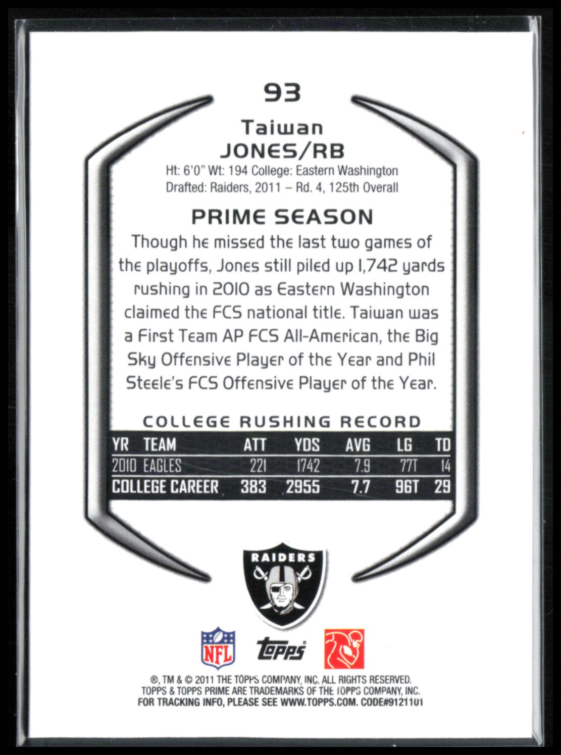 Taiwan Jones RC /499