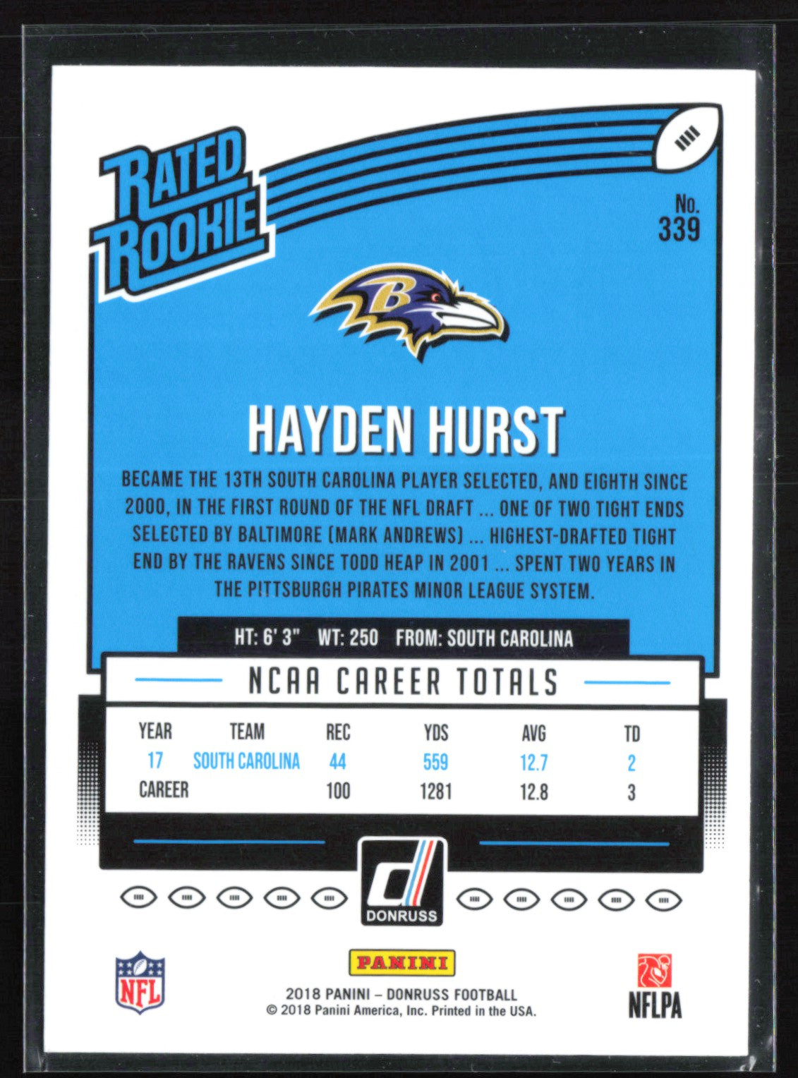 Hayden Hurst RC