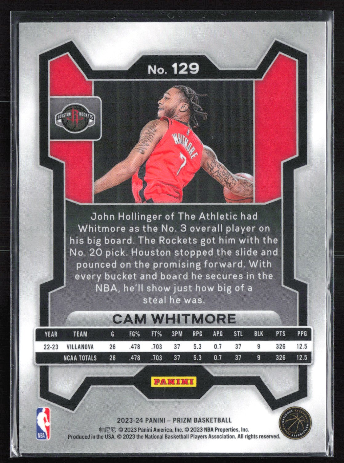 Cam Whitmore RC