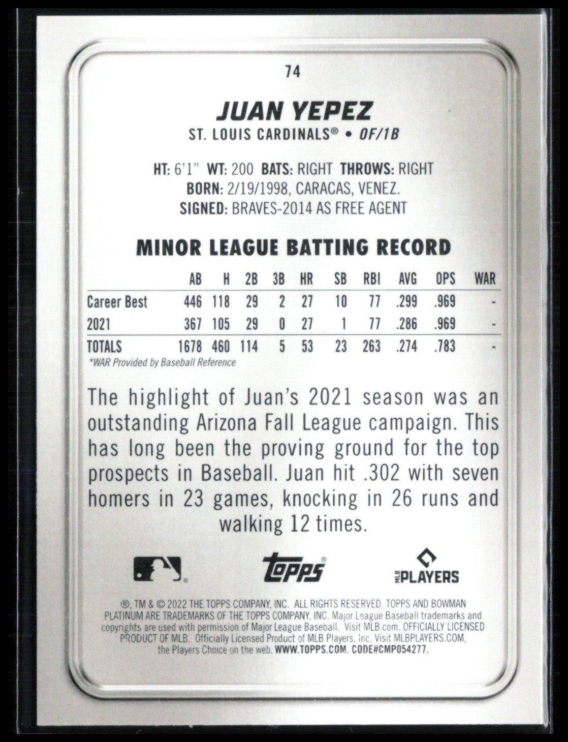 Juan Yepez RC