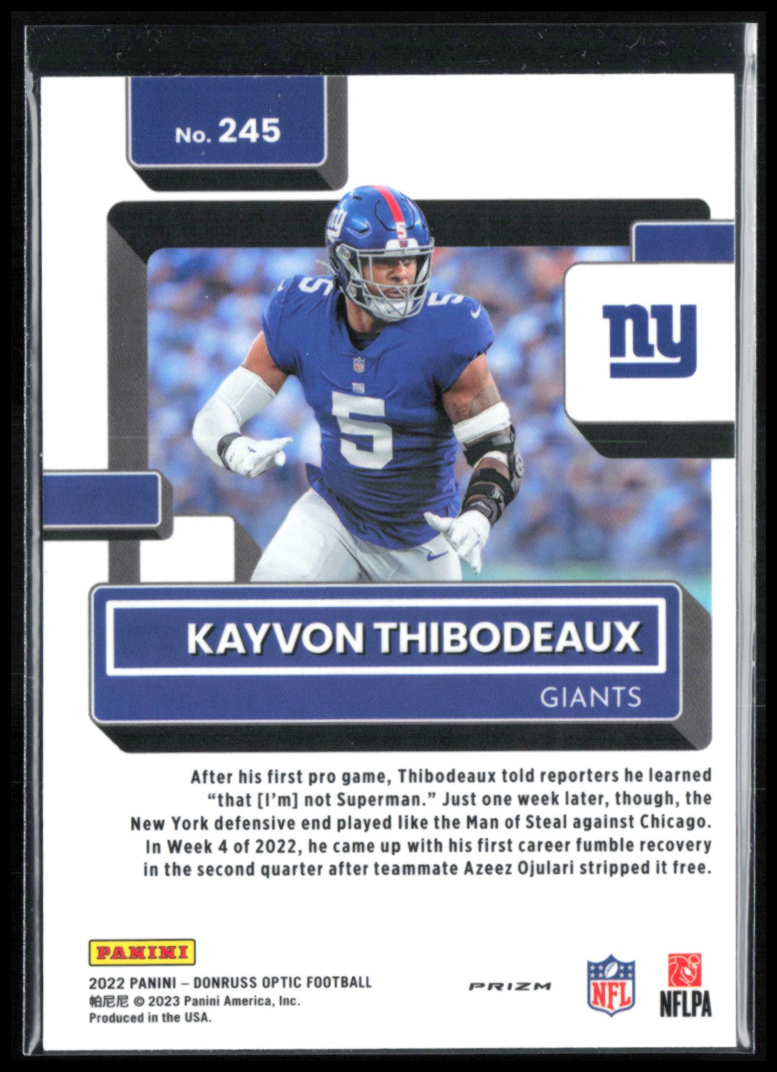 Kayvon Thibodeaux RC Purple