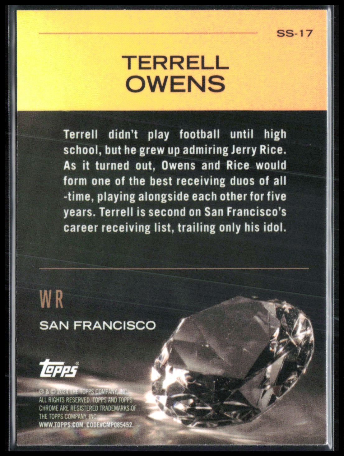 Terrell Owens Pink Refractor