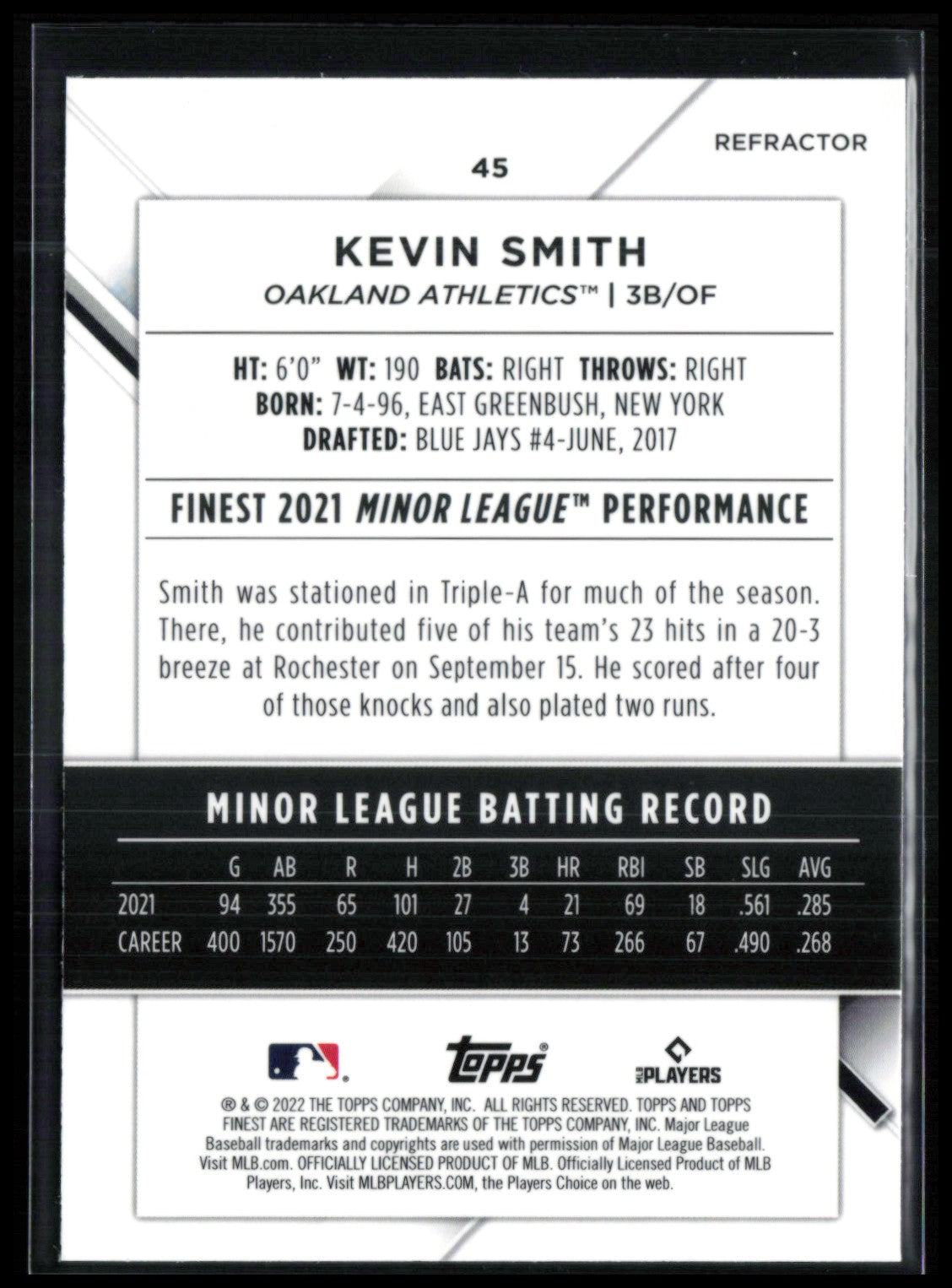 Kevin Smith RC Refractor