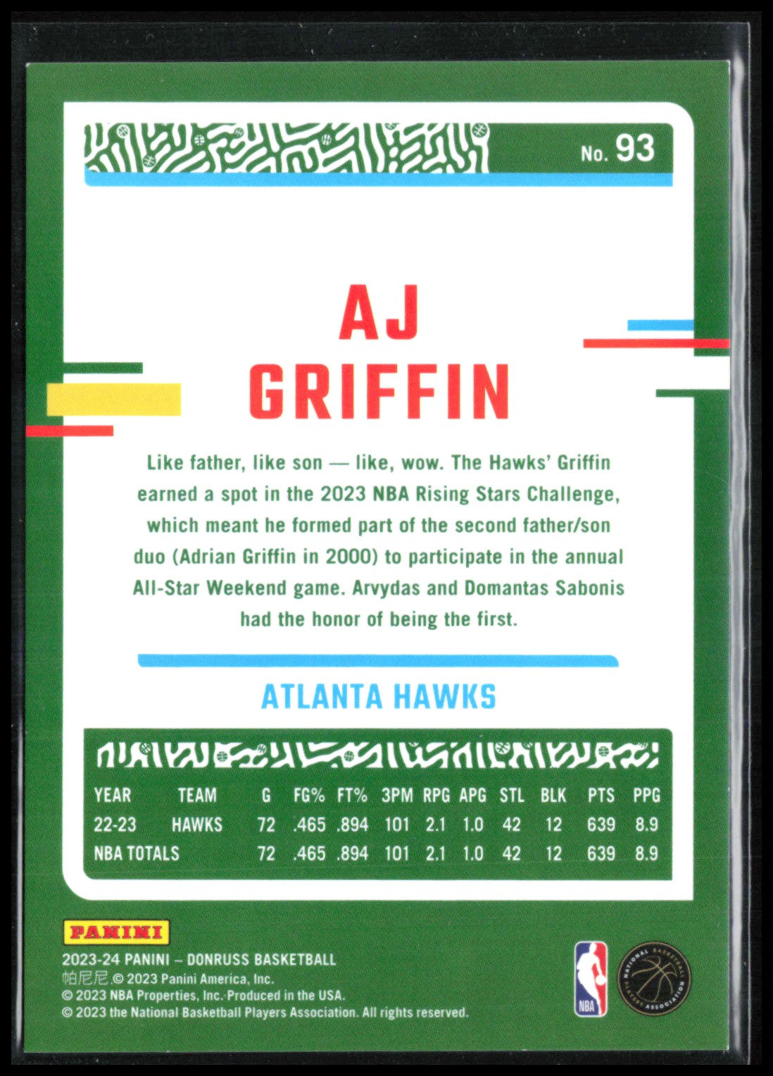AJ Griffen Laser /149